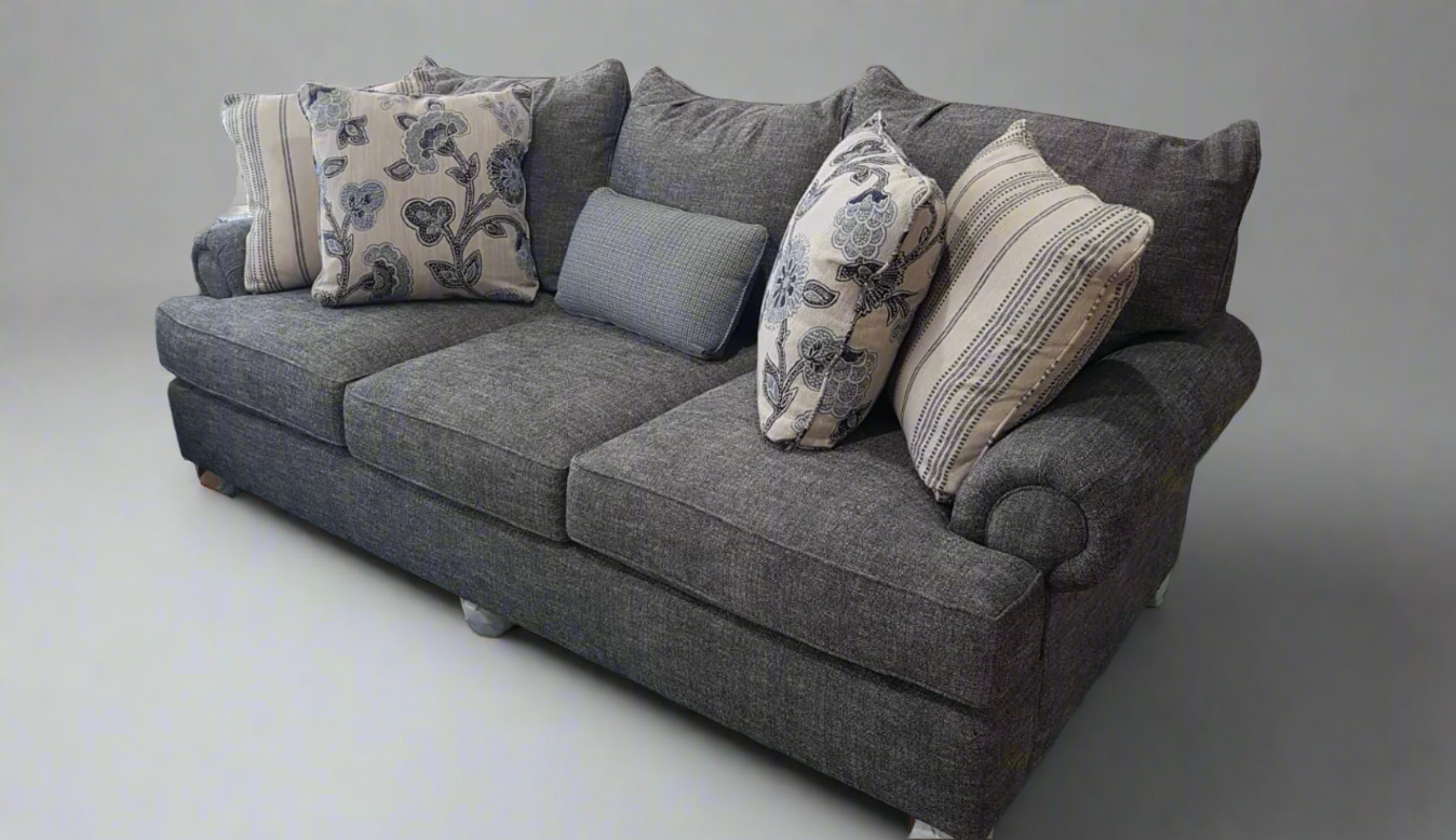 Craftmaster - Grey Three Seater Sofa