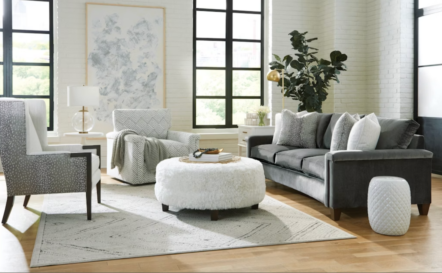 Craftmaster - Sofa Set - Panther Black