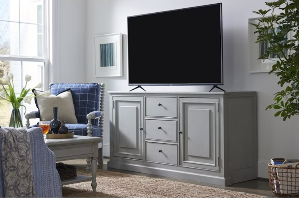 Universal Furnitures - Entertainment Console - French Grey