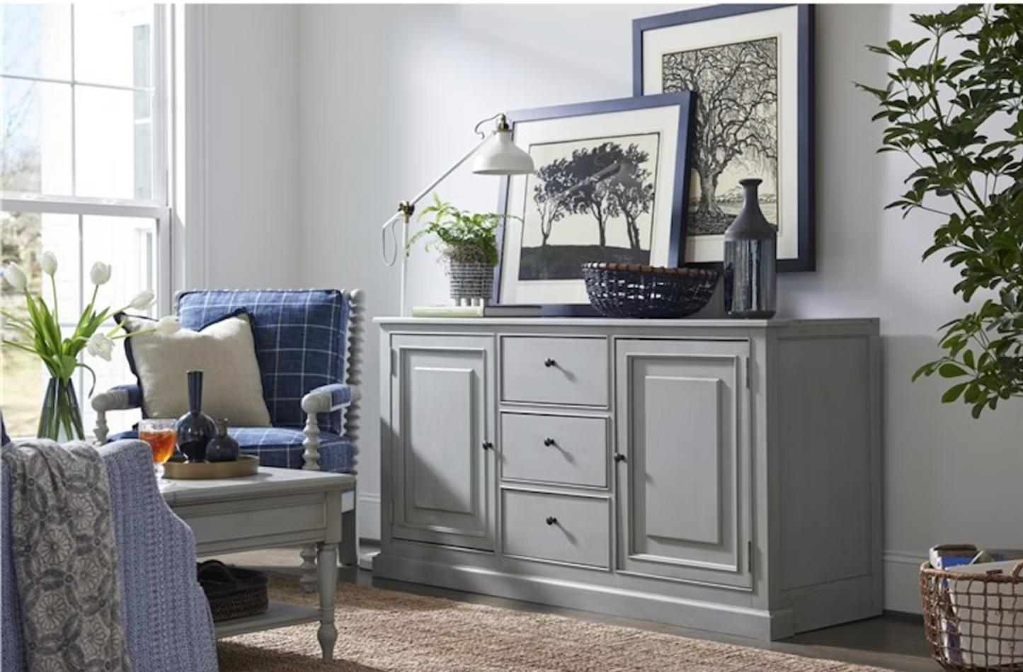Universal Furnitures - Entertainment Console - French Grey