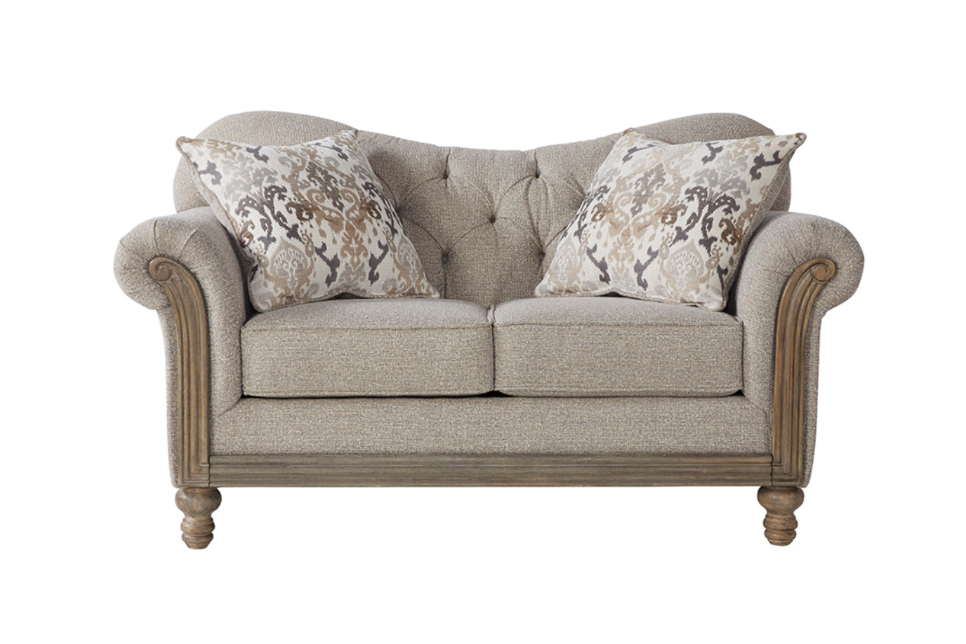 Hughes Furniture - Sofa Set - Sandstone